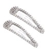 SLFYEE Pack of 2 Snap Hair Clips Women's Hair Pins