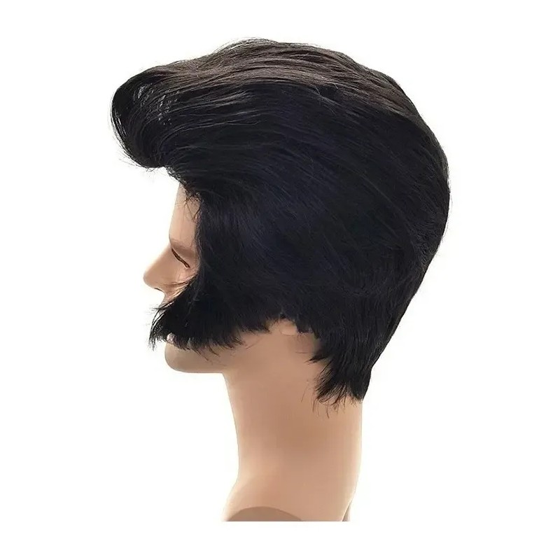 Peluca Cosplay Elvis Presley Hombre Rock & Roll S