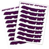 SPANK Wheel Rim Sticker Kit - Purple