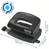 Leitz NeXXt Recycle Mini Hole Punch, 10 A4 Sheet Puncher,