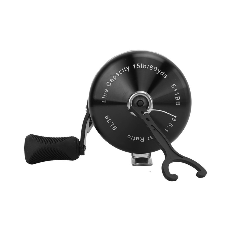 Metal Slingshot Fishing Reel Double Color Oxidation Technology Alloy Lure