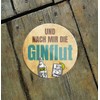 schilderkreis24 Funny Gin Tonic Saying "And nach Mir die Ginflut"
