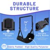 BASIC CONCEPTS Airplane Foot Hammock (Memory Foam), Perfect Airplane Footrest