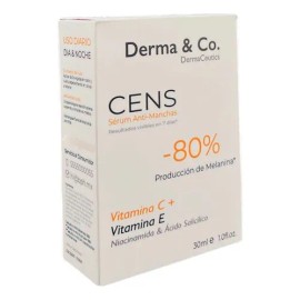 Sérum Derma&co. Derma Cens Anti-manchas 30 Ml. Todo Tipo De Piel Día/noche