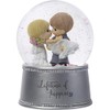 Precious Moments Lifetime of Happiness Bride & Groom Musical Resin/Glass