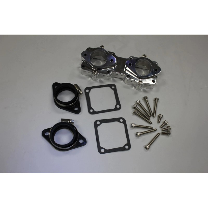 DW New Banshee YFZ350 Billet Intake Manifolds Boots 28 -
