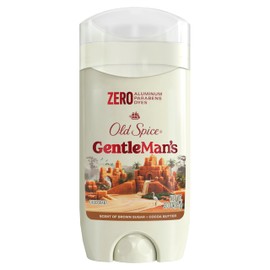 Old Spice GentleMan's Aluminum Free Dry Feel Deodorant for Men, 24/7 Lasting Freshness, Gentle on Skin with Skin Conditioners, Brown Sugar + Cocoa Butter Scent, 3.0 oz