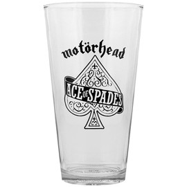 Motorhead Ace of Spades Drinking Glass