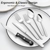 Pleafind 72-Pieces Silverware Set for 12, Flatware Set with Steak