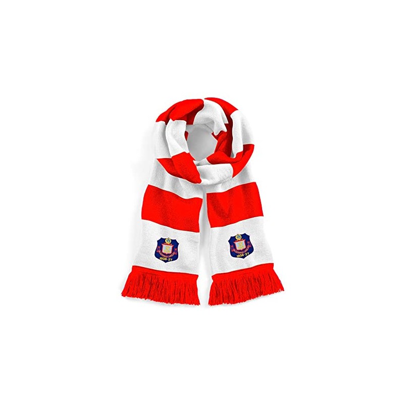 Sunderland 1937 Retro Traditional Football Scarf Embroidered Logo