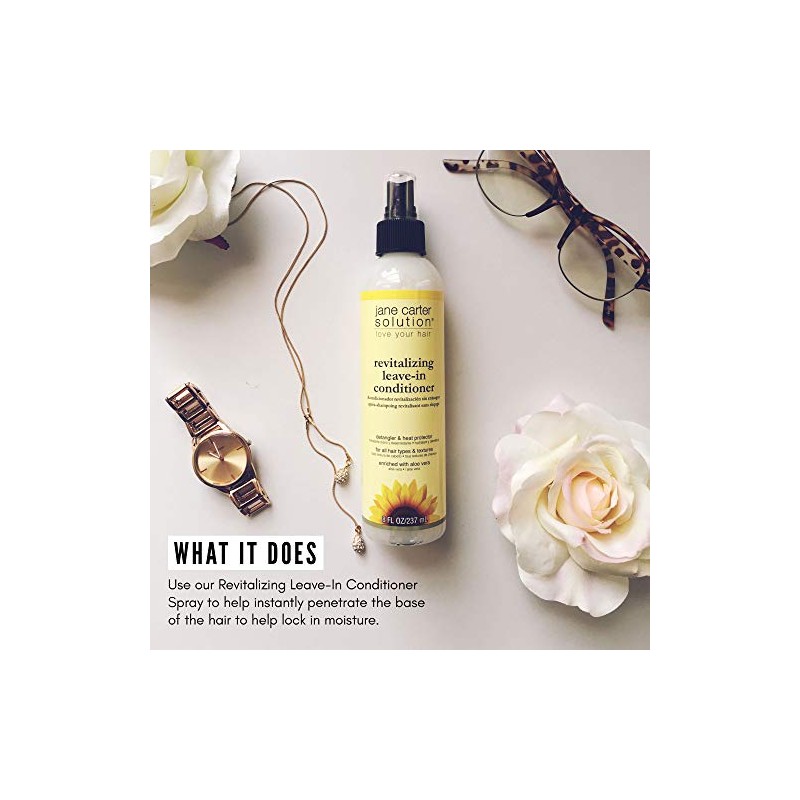 Jane Carter Revitalizing Leave in Conditioner 8oz "Pack of 2"