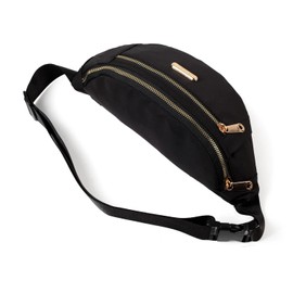 Fanny Pack Waist Pack for Women, Fashion Waist Bag with Adjustable Strap for Travel Sports Running black