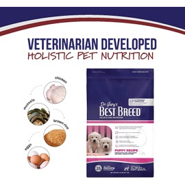 Best Breed Dr. Gary's Puppy Recipe Made in USA [Natural Dry Dog Food] - 13lbs, Dark Brown (7-53182-95267-3)