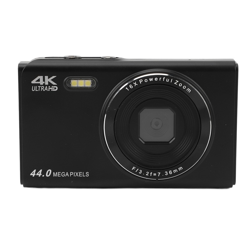 4K Digital Camera for Teens Kids 44MP 16X Digital Zoom