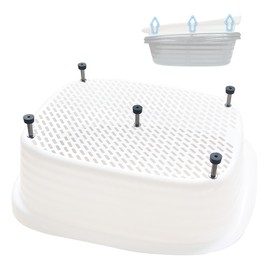 Sorstrem 6pcs Raised Foot Pads for Cat Sifting Litter Box