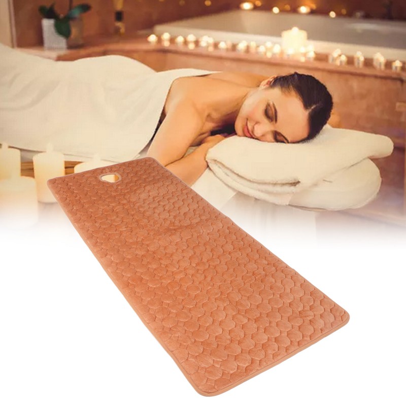 Massage Table Sheet Foldable Soft Round Face Breath Hole Massage