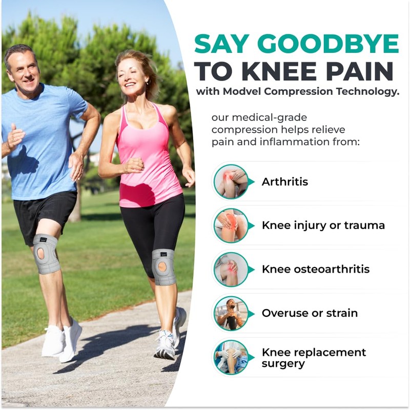 MODVEL Knee Brace for Women & Men with Side Stabilizer