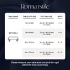 Romanstile Rectangle Tablecloth, 6 Pack 52 x 70 Inch, Stain