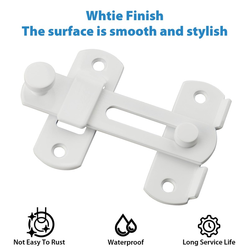 Alise 4 inch Heavy Duty Flip Latch Gate Latches, Safety