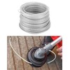 QWORK® Brush Cutter Thread, Steel Wire Trimmer Line 3 mm