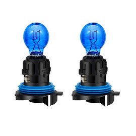 SOFOC-HP24W Front Fog Lights Daytime Running Light Replacement For C5 Models 12V 24W White PG20-1 Bulb Non-polarity 2Pcs