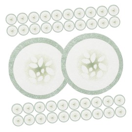VICASKY 200pcs Cucumber Print Eye Pads Non Woven Fabric Eye Masks for Women for Hydration and Relaxation for Skincare and