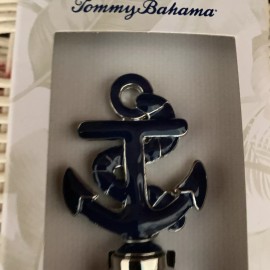Tommy Bahama Blue Metal Enamel Anchor Wine Bottle Stopper  New