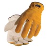Black Stallion 97 Value Grain/Split Cowhide Driving Gloves, Medium
