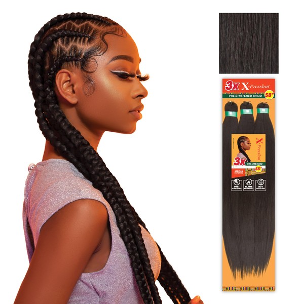 Sensationnel Sensationnel X-pression prestretched braiding hair - 3x braid 58