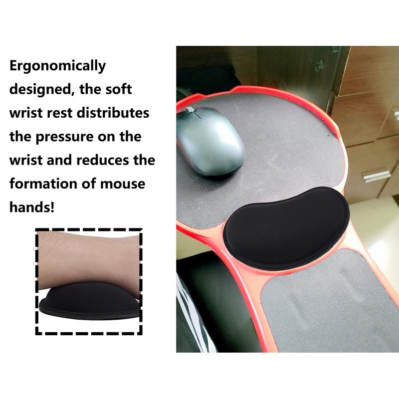 Lhbwhiz Mouse Wrist Rest, Ergonomic Wrist Rest for Mouse with