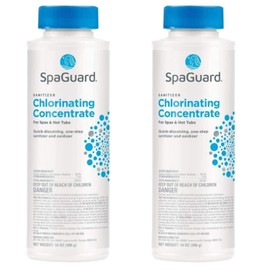SpaGuard Chlorinating Concentrate 14oz 2 PACK