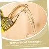 ULTECHNOVO 20Pcs Stainless Steel Tea Pot Filters Spring Strainers for