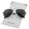 Gleyemor Kids Polarized Aviator Sunglasses for Juniors Teenagers Age 8-18