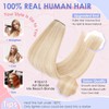 Elailite Clip in Hair Extensions Real Human Hair - 8