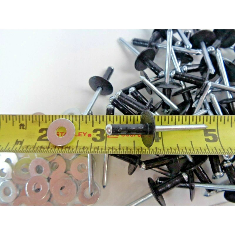 EZ-RIVETS Rupp Arctic Cat Mercuy Snowmobile (50) Large Head 3/16