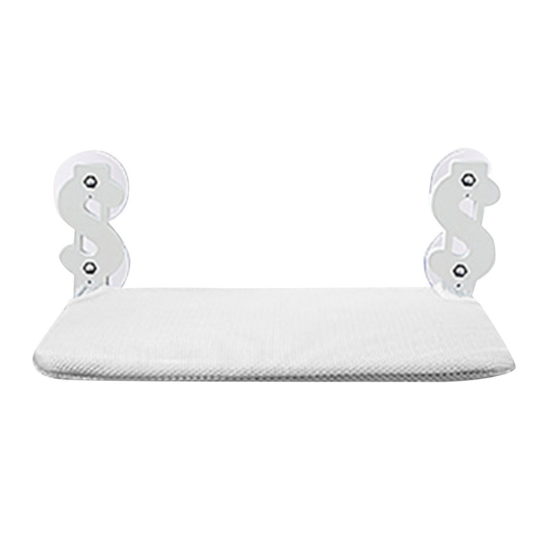 Foldable Cat Window Hammock Metal Frame Cordless Folding Cat Window