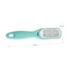 FRCOLOR 1pc Double-sided Stainless Steel Foot File for Callus Removal