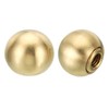 PATIKIL 17.5mm Brass Ball Lamp Finials Caps Knob, 2 Set