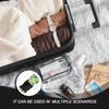 EULAPGOE 2 Piece Cactus Luggage Strap, Heavy Duty Locking Luggage