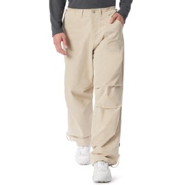 Cross-eyed Moose Men's Skydiver Baggy Parachute Pants with Water Repellent Standard, Trench Coat