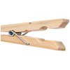 Glorex Wooden Clothes Pegs 72 mm 24St, Natural 21 x