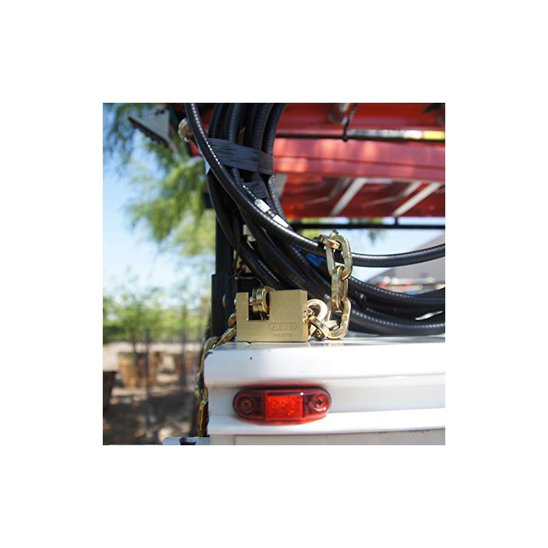 ABUS 82/90 Monoblock Brass Padlock Keyed Alike