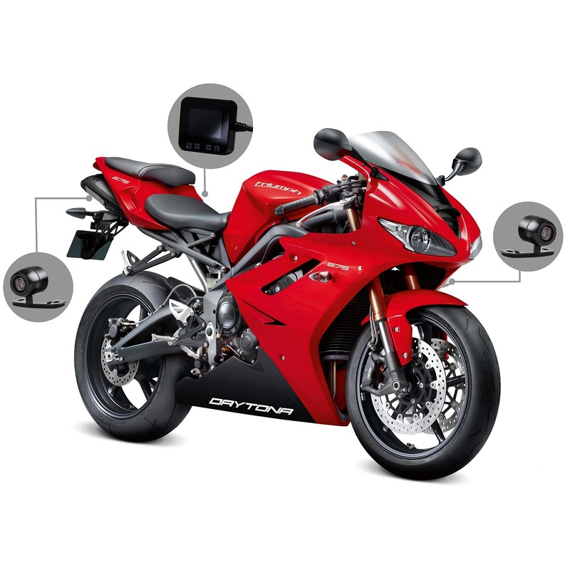 Sykik Rider RW1 Fully Water Resistance Camera System for Motorcycles.