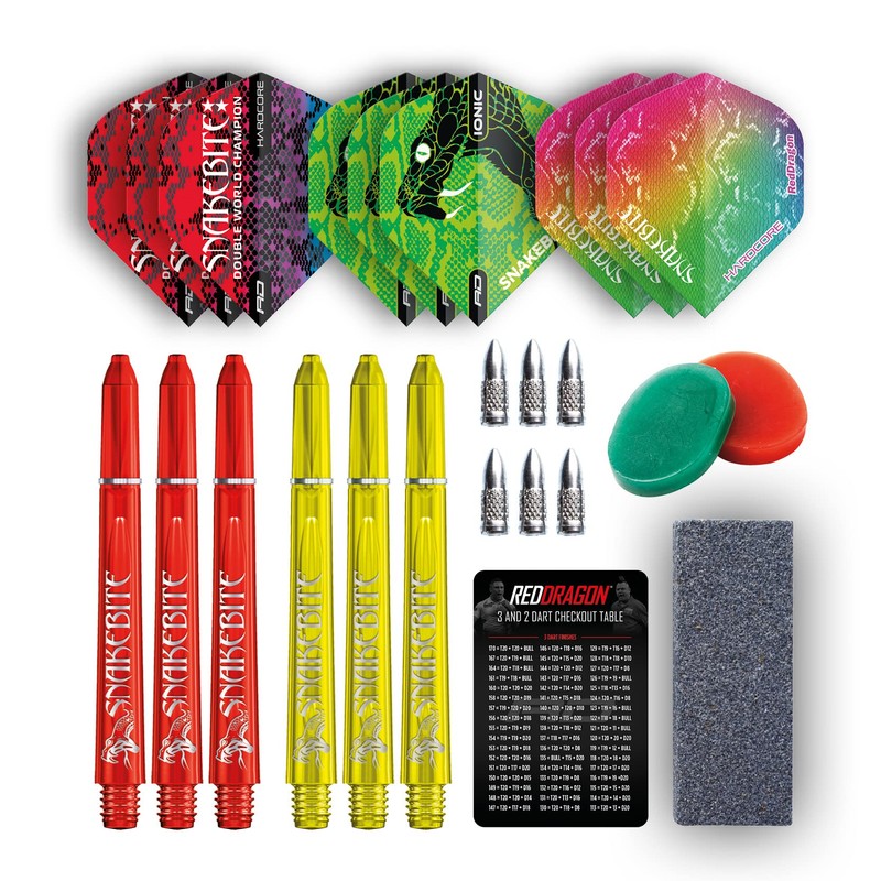 RED DRAGON Peter Wright Snakebite Optima Accessory Pack