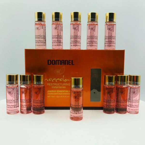 DOMANEL Domanel Blisters Restructuring chocolate + hair brightener + tones