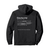 Gratuity Definition – Anti Tipping Tip Text (white) Pullover Hoodie