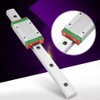 200x15mm Bearing Steel Linear Rail with Sliding Block for Automation