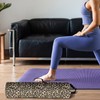 Pzuqiu Leopard Print Yoga Mat Bag for Women & Men