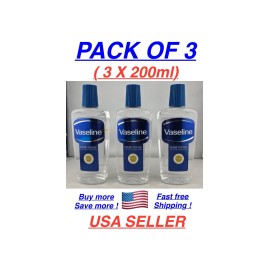 Vaseline Hair Tonic and Scalp Conditioner Hair Oil 200 ml ( PACK OF 3) NEW