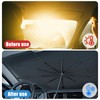 Car Windshield Sun Shade Sun Visor Car Windshield Indoor Foldable